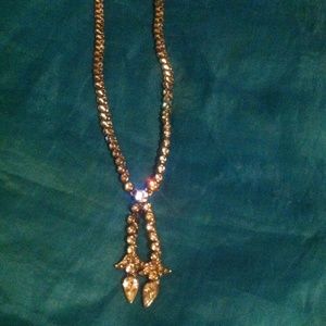 💎Silver CZ Teardrop Necklace💎